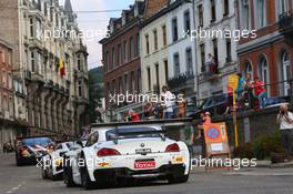 #188, Dimitri Enjalbert, Bernhard Delhez, DKR Engineering, BMW Z4 24-28.07.2013. Blancpain Endurance Series, Round 4, 24 Hours of Spa Francorchamps