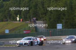 #125, Markus Patterson, Alain Li , Will Bratt, Glenn Geddie, United Autosport, Audi R8 LMS ultra 24-28.07.2013. Blancpain Endurance Series, Round 4, 24 Hours of Spa Francorchamps