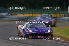 #072, Sergey Zlobin, Boris Rotenberg, Daniil Move, SMP Racing, Ferrari 458 Italia 24-28.07.2013. Blancpain Endurance Series, Round 4, 24 Hours of Spa Francorchamps