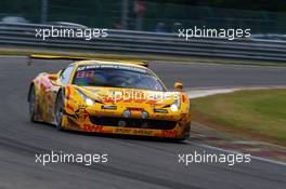 #052, Romain Brandela, Stephane Lemeret, Leonardo Gorini, Thierry Pringaud, Sport Garage, Ferrari 458 Italia 24-28.07.2013. Blancpain Endurance Series, Round 4, 24 Hours of Spa Francorchamps