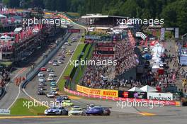 Start of the race 24-28.07.2013. Blancpain Endurance Series, Round 4, 24 Hours of Spa Francorchamps