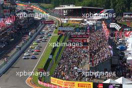 Start of the race  24-28.07.2013. Blancpain Endurance Series, Round 4, 24 Hours of Spa Francorchamps