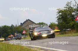 #024, Marc Hayek, Peter Kox, Jos Menten, Henk Haane, Blancpain Racing, Lamborghini LP560-4 24-28.07.2013. Blancpain Endurance Series, Round 4, 24 Hours of Spa Francorchamps