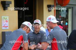 #013, Edward Sandström, Matthias Ekström, Marcel Fässler, Belgian Audi Club Team WRT, Audi R8 LMS ultra, Portrait 24-28.07.2013. Blancpain Endurance Series, Round 4, 24 Hours of Spa Francorchamps