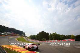 #125, Markus Patterson, Alain Li , Will Bratt, Glenn Geddie, United Autosport, Audi R8 LMS ultra 24-28.07.2013. Blancpain Endurance Series, Round 4, 24 Hours of Spa Francorchamps