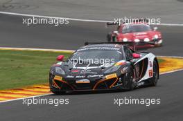 #015, Christophe de Fierlant, Marlene Broggi, Karim Ojjeh, Laurent Pasquali, Boutsen Ginion, McLaren MP4-12C 24-28.07.2013. Blancpain Endurance Series, Round 4, 24 Hours of Spa Francorchamps