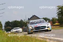 #022, Godfrey Jones, David  Jones, Gareth Jones, Philip Jones, Preci Spark, Mercedes-Benz SLS AMG GT3 24-28.07.2013. Blancpain Endurance Series, Round 4, 24 Hours of Spa Francorchamps