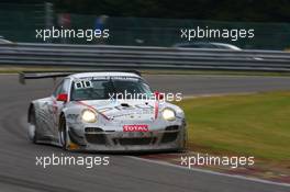 #033, Timo Bernhard, Jörg Bergmeister, Nicolas Lapierre, Pro GT by Almeras, Porsche 997 GT3R 24-28.07.2013. Blancpain Endurance Series, Round 4, 24 Hours of Spa Francorchamps