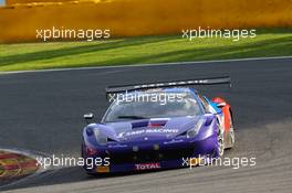 #070, Alexey Basov, Alexander Skryabin, Alessandro Pier Guidi, Matteo Bobbi, SMP Racing, Ferrari 458 Italia 24-28.07.2013. Blancpain Endurance Series, Round 4, 24 Hours of Spa Francorchamps