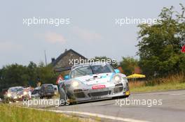 #034, Eric Dermont , Franck Perera, Philippe Giauque, Morgan Moulin Traffort, Pro GT by Almeras, Porsche 997 GT3R 24-28.07.2013. Blancpain Endurance Series, Round 4, 24 Hours of Spa Francorchamps