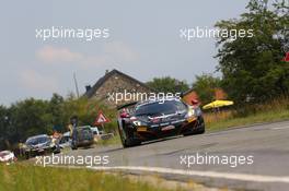 #015, Christophe de Fierlant, Marlene Broggi, Karim Ojjeh, Laurent Pasquali, Boutsen Ginion, McLaren MP4-12C 24-28.07.2013. Blancpain Endurance Series, Round 4, 24 Hours of Spa Francorchamps