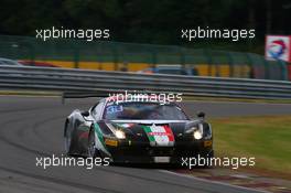 #050, Niek Hommerson, Louis Machiels, Andrea Bertolini, Marco Cioci, AF Corse, Ferrari 458 Italia 24-28.07.2013. Blancpain Endurance Series, Round 4, 24 Hours of Spa Francorchamps