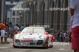 #098, Otto Klohs, Martin Ragginger, Sebastian Asch, Jens Richter, Fach Auto Tech, Porsche 997 GT3R 24-28.07.2013. Blancpain Endurance Series, Round 4, 24 Hours of Spa Francorchamps