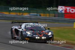 #088, Rob Barff, Chris Goodwin, Bruno Senna, Von Ryan Racing, McLaren MP4-12C 24-28.07.2013. Blancpain Endurance Series, Round 4, 24 Hours of Spa Francorchamps