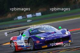 #073, Devi Markozov, Yuri Evstigneev, Alexander Frolov, SMP Racing, Ferrari 458 Italia 24-28.07.2013. Blancpain Endurance Series, Round 4, 24 Hours of Spa Francorchamps