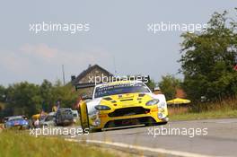 #100, Bertrand Baguette, Darren Turner, Jamie Campbell-Walter, GPR AMR, Aston Martin Vantage GT3 24-28.07.2013. Blancpain Endurance Series, Round 4, 24 Hours of Spa Francorchamps