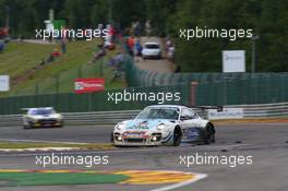 #075, Marc Hennerici, Xavier Maassen, Maxime Soulet, Prospeed Competition, Porsche 997 GT3R 24-28.07.2013. Blancpain Endurance Series, Round 4, 24 Hours of Spa Francorchamps