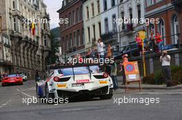 #017, Ian Dockerill, Dennis Andersen, Martin Jensen, Insight Racing with Flex Box, Ferrari 458 Italia 24-28.07.2013. Blancpain Endurance Series, Round 4, 24 Hours of Spa Francorchamps