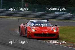 #059, Duncan Cameron, Matt Griffin, Alex Mortimer, Toni Vilander, AF Corse, Ferrari 458 Italia 24-28.07.2013. Blancpain Endurance Series, Round 4, 24 Hours of Spa Francorchamps