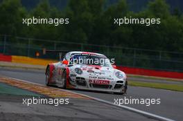 #098, Otto Klohs, Martin Ragginger, Sebastian Asch, Jens Richter, Fach Auto Tech, Porsche 997 GT3R 24-28.07.2013. Blancpain Endurance Series, Round 4, 24 Hours of Spa Francorchamps