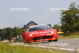 #044, Cesar Ramos, Davide Rigon, Daniele Zampieri, Kessel Racing, Ferrari 458 Italia 24-28.07.2013. Blancpain Endurance Series, Round 4, 24 Hours of Spa Francorchamps