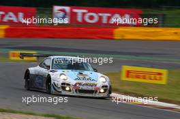 #075, Marc Hennerici, Xavier Maassen, Maxime Soulet, Prospeed Competition, Porsche 997 GT3R 24-28.07.2013. Blancpain Endurance Series, Round 4, 24 Hours of Spa Francorchamps