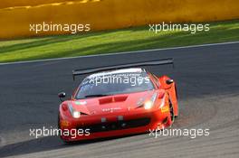 #059, Duncan Cameron, Matt Griffin, Alex Mortimer, Toni Vilander, AF Corse, Ferrari 458 Italia 24-28.07.2013. Blancpain Endurance Series, Round 4, 24 Hours of Spa Francorchamps