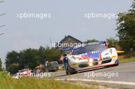 #017, Ian Dockerill, Dennis Andersen, Martin Jensen, Insight Racing with Flex Box, Ferrari 458 Italia 24-28.07.2013. Blancpain Endurance Series, Round 4, 24 Hours of Spa Francorchamps