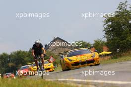 #053, George Cabanne, Leonardo Gorinni, Sport Garage, Ferrari 458 Italia 24-28.07.2013. Blancpain Endurance Series, Round 4, 24 Hours of Spa Francorchamps