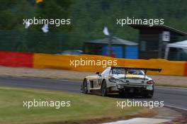 #019, Andrii Lebed, Sergey Afanasiev, Andreas Simonsen, Francesco Castellacci, Black Falcon, Mercedes-Benz SLS AMG GT3 24-28.07.2013. Blancpain Endurance Series, Round 4, 24 Hours of Spa Francorchamps