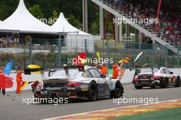 #075, Marc Hennerici, Xavier Maassen, Maxime Soulet, Prospeed Competition, Porsche 997 GT3R 24-28.07.2013. Blancpain Endurance Series, Round 4, 24 Hours of Spa Francorchamps