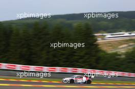 #125, Markus Patterson, Alain Li , Will Bratt, Glenn Geddie, United Autosport, Audi R8 LMS ultra 24-28.07.2013. Blancpain Endurance Series, Round 4, 24 Hours of Spa Francorchamps