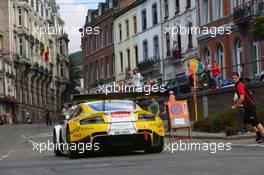 #100, Bertrand Baguette, Darren Turner, Jamie Campbell-Walter, GPR AMR, Aston Martin Vantage GT3 24-28.07.2013. Blancpain Endurance Series, Round 4, 24 Hours of Spa Francorchamps