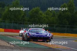 #071, Kiril Ladygin, Mikhail Aleshin, Victor Shaitar, SMP Racing, Ferrari 458 Italia 24-28.07.2013. Blancpain Endurance Series, Round 4, 24 Hours of Spa Francorchamps