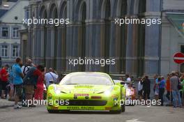 #111, Giacomo Petrobelli, Kessel Racing, Ferrari 458 Italia 24-28.07.2013. Blancpain Endurance Series, Round 4, 24 Hours of Spa Francorchamps