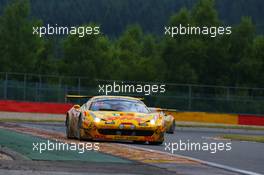 #052, Romain Brandela, Stephane Lemeret, Leonardo Gorini, Thierry Pringaud, Sport Garage, Ferrari 458 Italia 24-28.07.2013. Blancpain Endurance Series, Round 4, 24 Hours of Spa Francorchamps