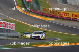 #127, Jan Seyffarth, Lance-David Arnold, Klaus Graf, Rowe Racing, Mercedes-Benz SLS AMG GT3 24-28.07.2013. Blancpain Endurance Series, Round 4, 24 Hours of Spa Francorchamps