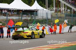 #150, Marc Lieb, Richard Lietz, Patrick Pillet, Manthey Racing, Porsche 997 GT3R 24-28.07.2013. Blancpain Endurance Series, Round 4, 24 Hours of Spa Francorchamps