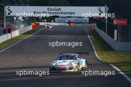 #034, Eric Dermont , Franck Perera, Philippe Giauque, Morgan Moulin Traffort, Pro GT by Almeras, Porsche 997 GT3R 24-28.07.2013. Blancpain Endurance Series, Round 4, 24 Hours of Spa Francorchamps