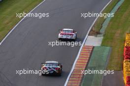 #035, Lucas Ordonez, Peter Pyzera, Wolfgang Reip, Jann Mardenborough, Nissan GT Academy Team RJN, Nissan GT-R Nismo GT3, #023, Lucas Luhr, Steven Kane, Peter Dumbreck, JRM, Nissan GT-R Nismo GT3 24-28.07.2013. Blancpain Endurance Series, Round 4, 24 Hours of Spa Francorchamps