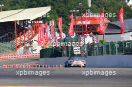 #034, Eric Dermont , Franck Perera, Philippe Giauque, Morgan Moulin Traffort, Pro GT by Almeras, Porsche 997 GT3R 24-28.07.2013. Blancpain Endurance Series, Round 4, 24 Hours of Spa Francorchamps