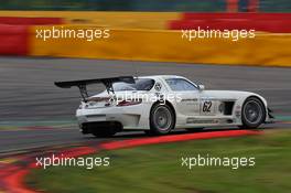 #062, Oli Webb, Karl Wendlinger, Alex Brundle, Fortec Motorsport, Mercedes-Benz SLS AMG GT3 24-28.07.2013. Blancpain Endurance Series, Round 4, 24 Hours of Spa Francorchamps