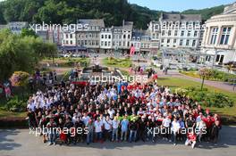 Drivers group shot 24-28.07.2013. Blancpain Endurance Series, Round 4, 24 Hours of Spa Francorchamps