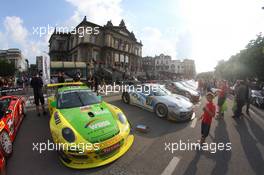 #150, Marc Lieb, Richard Lietz, Patrick Pillet, Manthey Racing, Porsche 997 GT3R 24-28.07.2013. Blancpain Endurance Series, Round 4, 24 Hours of Spa Francorchamps