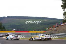 #019, Andrii Lebed, Sergey Afanasiev, Andreas Simonsen, Francesco Castellacci, Black Falcon, Mercedes-Benz SLS AMG GT3 24-28.07.2013. Blancpain Endurance Series, Round 4, 24 Hours of Spa Francorchamps