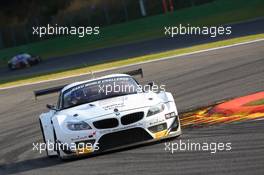 #188, Dimitri Enjalbert, Bernhard Delhez, DKR Engineering, BMW Z4 24-28.07.2013. Blancpain Endurance Series, Round 4, 24 Hours of Spa Francorchamps