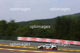 #009, Mike Wainwright, Andy Meyrick, Stuart Hall, Tim Mullen, Gulf Racing, McLaren MP4-12C 24-28.07.2013. Blancpain Endurance Series, Round 4, 24 Hours of Spa Francorchamps