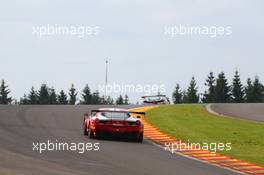 #051, Peter Mann, Filipe Barreiros, Francisco Guedes, AF Corse, Cedirc Mezard, Ferrari 458 Italia 24-28.07.2013. Blancpain Endurance Series, Round 4, 24 Hours of Spa Francorchamps