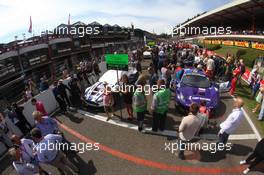 #099, Andrew Howard, Daniel McKennzie, Jonny Adam, Stefan Mücke, Beechdean AMR, Aston Martin Vantage GT3, Starting grid 24-28.07.2013. Blancpain Endurance Series, Round 4, 24 Hours of Spa Francorchamps