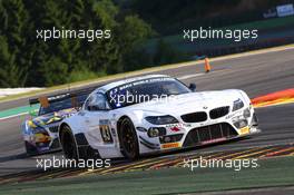 #043, Michaela Cerruti, Stefano Comandini, Luca Rangoni, Roal Motorsport, BMW Z4 24-28.07.2013. Blancpain Endurance Series, Round 4, 24 Hours of Spa Francorchamps